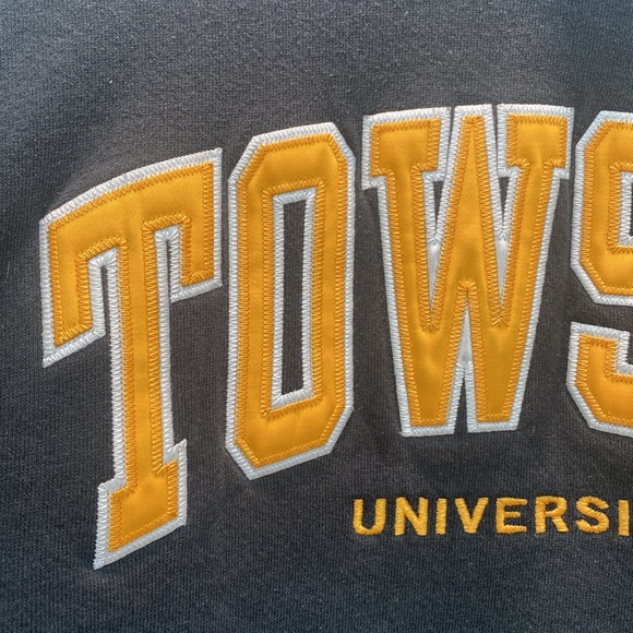 Vintage Towson University Hoodie - Picture 2 of 6